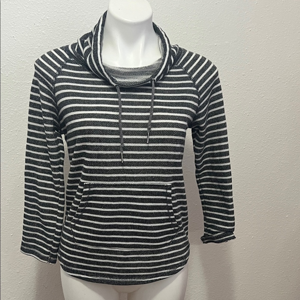 French Laundry Striped Pullover Sweatet Sz S